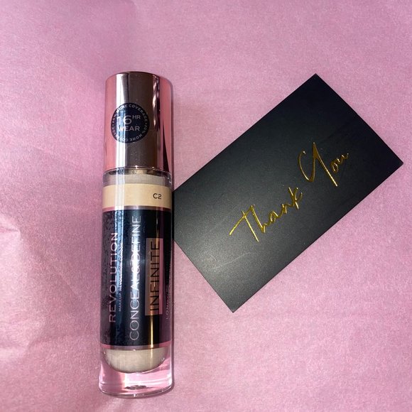 Revolution C2 Conceal & Define Infinite Long wear Concealer- Crease proof - Picture 1 of 1